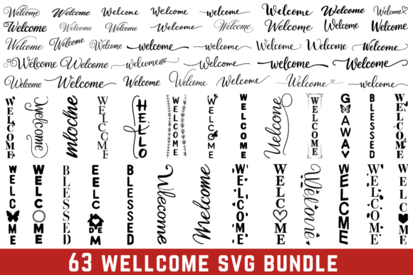 63 Welcome Svg Graphics for Crafts