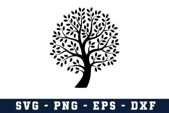 Beautiful Tree Svg Graphic for Crafts and Branding
