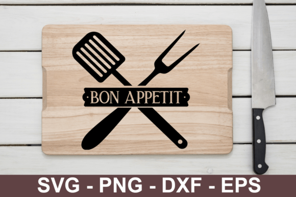 Bon Appetit Svg Design: A Graphic Asset for Modern Publishing
