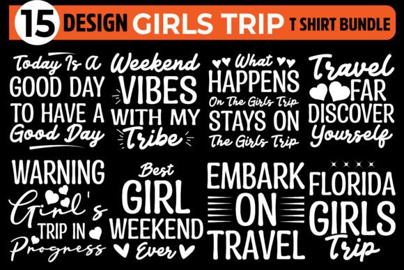 Girls Trip Quotes SVG Bundle