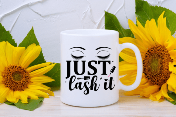 Just Lash It Svg Design: A Graphic Asset for Modern Crafts