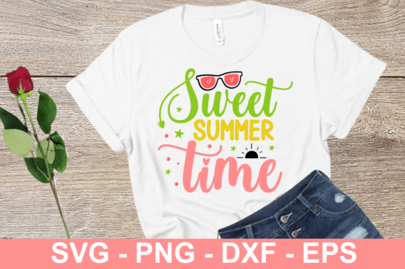 Sweet Summer Time Svg for Crafts and Graphics